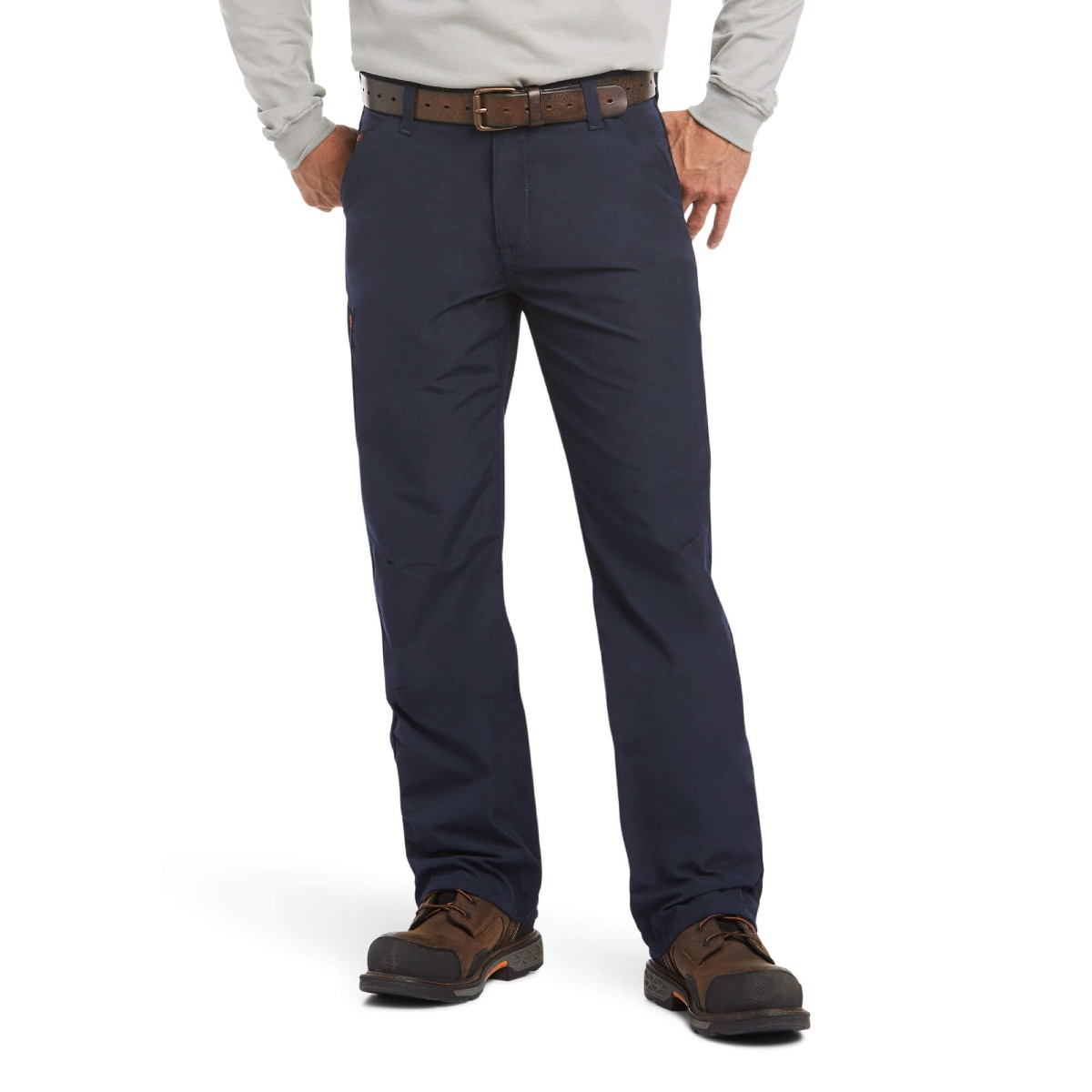 Ariat FR M4 Relaxed DuraLight Ripstop Boot Cut Pant in Navy